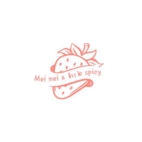 Mei mei a little spicylogo设计