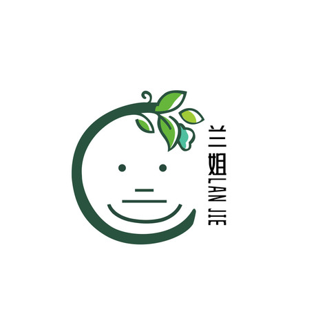 兰姐肥料店logo设计