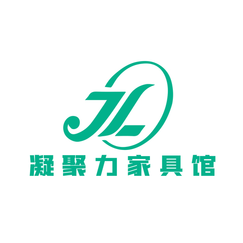 凝聚力家居馆logo设计