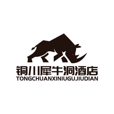 犀牛酒店logo设计