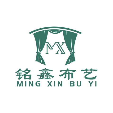 铭鑫布艺logo设计