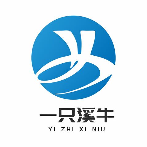 一只溪牛logo设计