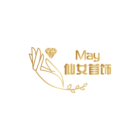 may  仙女首饰logo设计