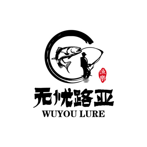 无忧路亚logo设计