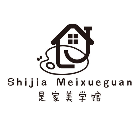 是家美学馆logo设计