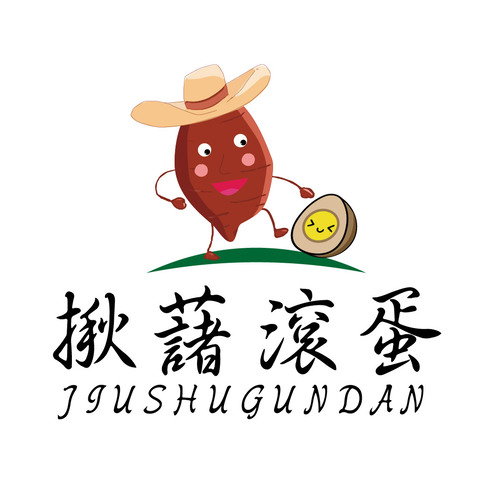 揪藷滚点logo设计