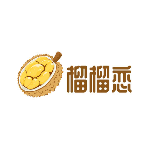 榴榴莲logo设计