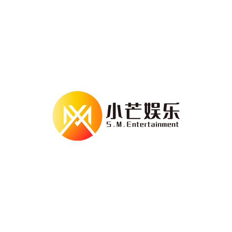 小芒娱乐logo设计