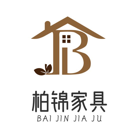 铂锦家居logo设计