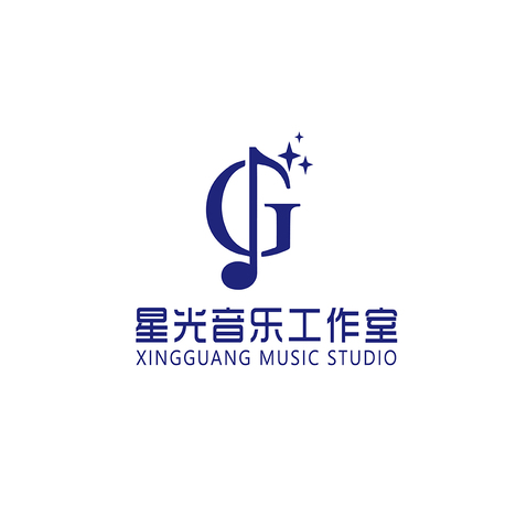 星光音乐工作室logo设计