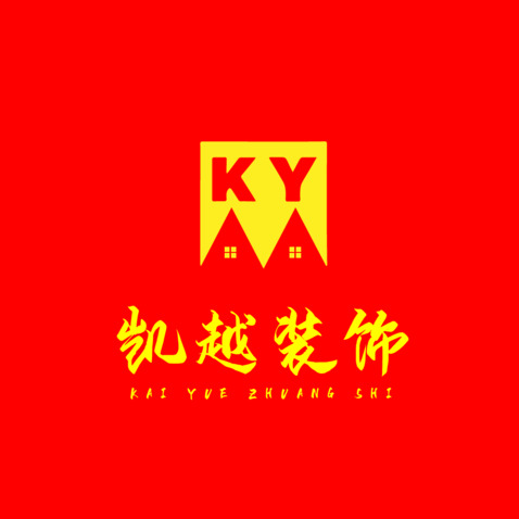 凯越装饰logo设计