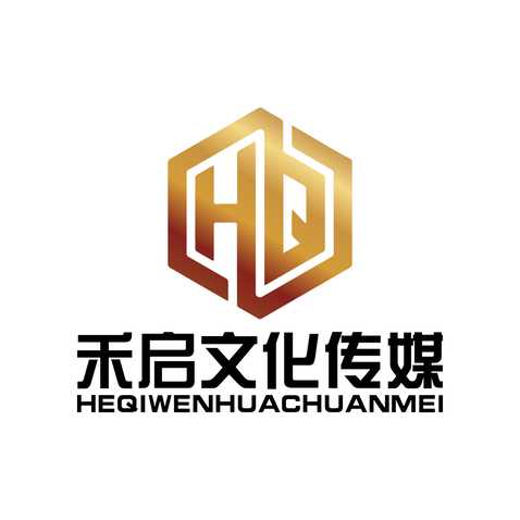 禾启文化传媒logo设计