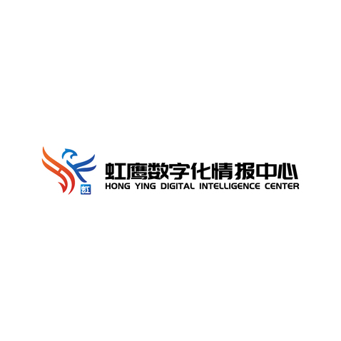 虹鹰数字化情报中心_画板 1logo设计