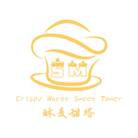 酥麦甜塔logo设计