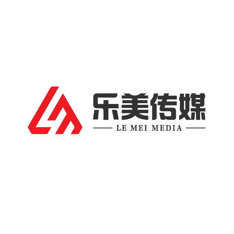 乐美传媒logo设计