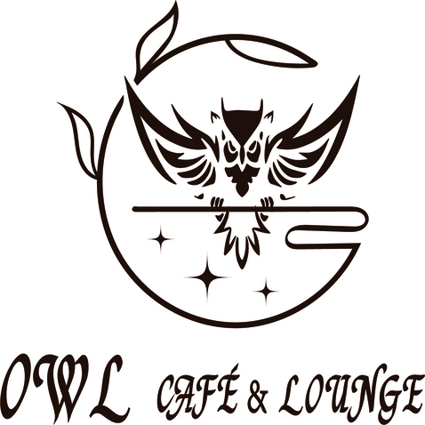 OWL CAFÉ &amp; LOUNGElogo设计