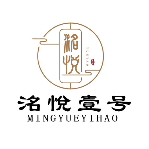 洺悅壹号logo设计