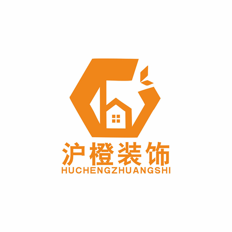 沪橙装饰logo设计