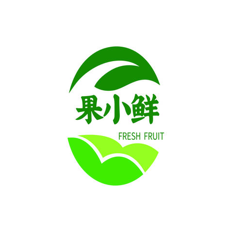 果小鲜logo设计