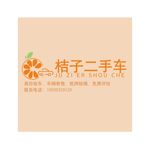 桔子二手车logo设计