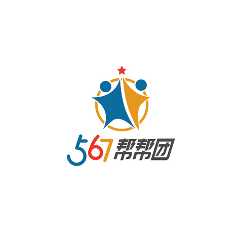 567帮帮团logo设计