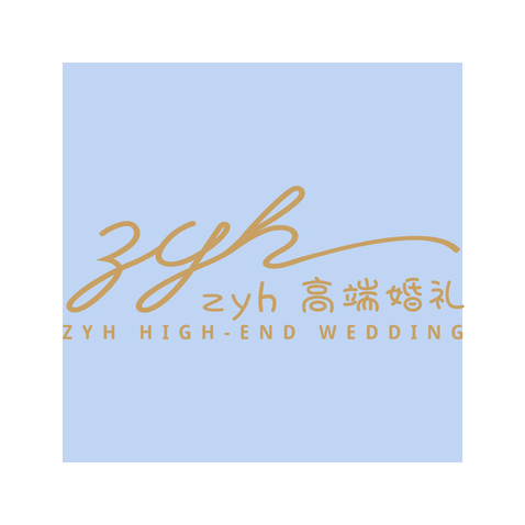 zyh 高端婚礼logo设计