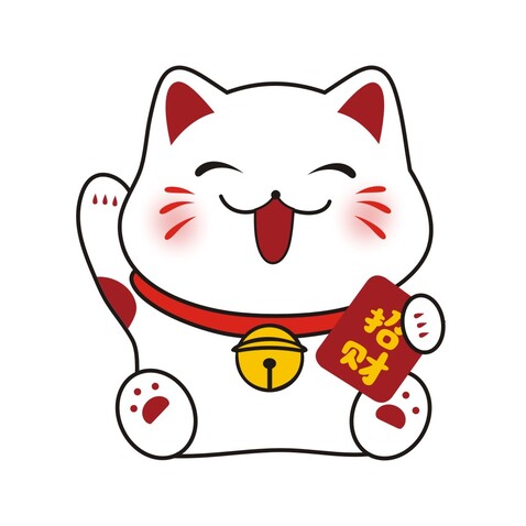 招财猫logo设计