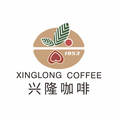 兴隆咖啡logo设计