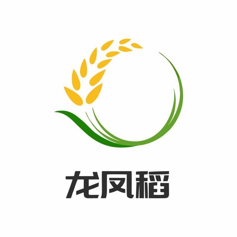 龙凤稻logo设计