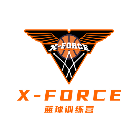 X-FORCE篮球训练营logo设计