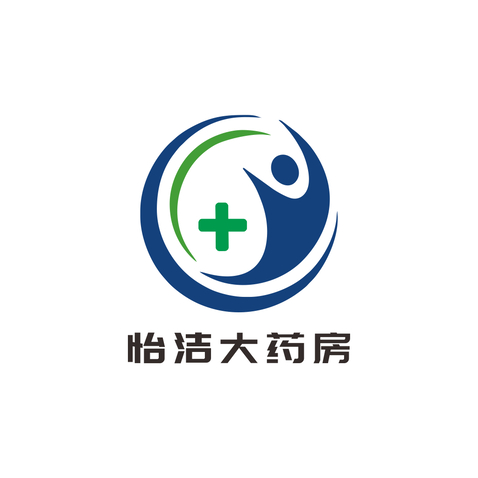 怡洁大药房logo设计