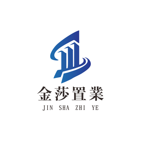 金莎置业logo设计