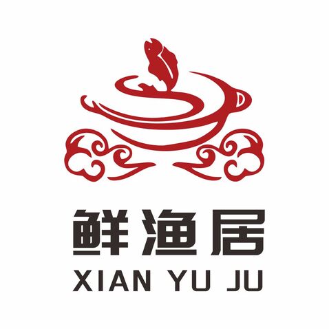 鲜渔居logo设计