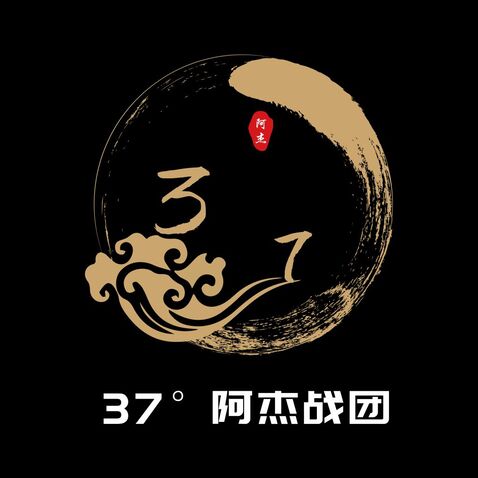 37阿杰战团logo设计