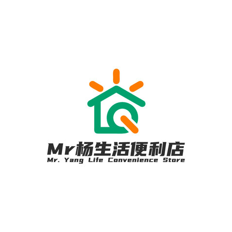 Mr杨生活便利店logo设计