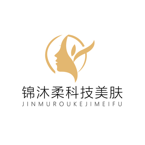 锦沐柔科技logo设计