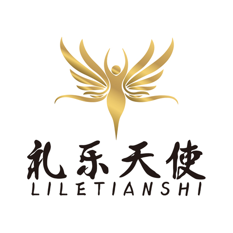 礼乐天使logo设计