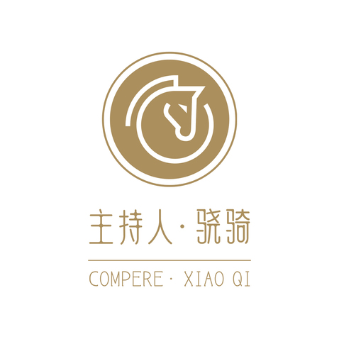 主持人骁骑logo设计