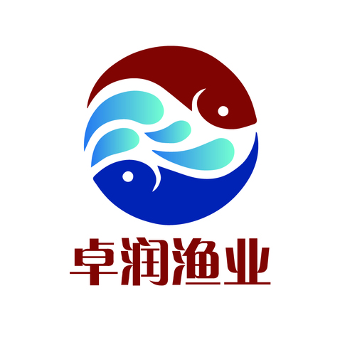 卓润渔业logo设计