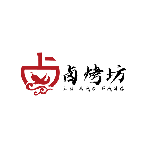 卤烤坊logo设计