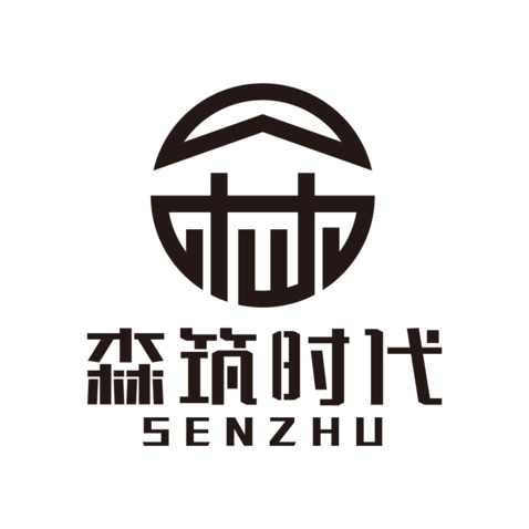 森筑时代logo设计