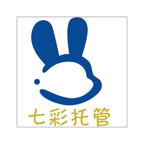 七彩托管logo设计