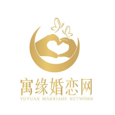 寓缘婚恋logo设计