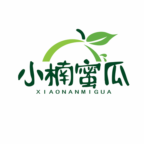 小楠蜜瓜logo设计