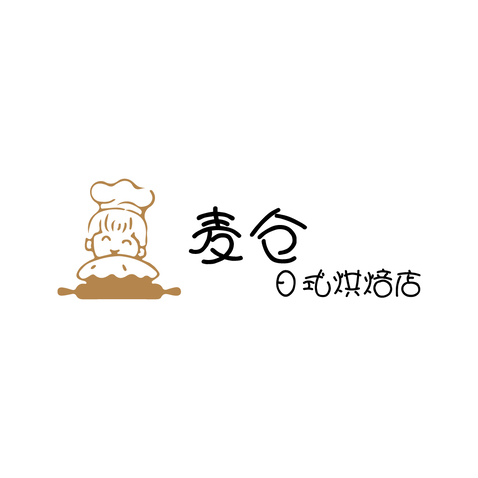 麦仓logo设计