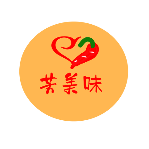 芳美味logo设计