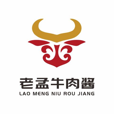 老孟牛肉酱logo设计