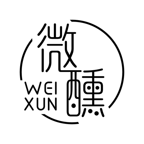 微醺logo设计