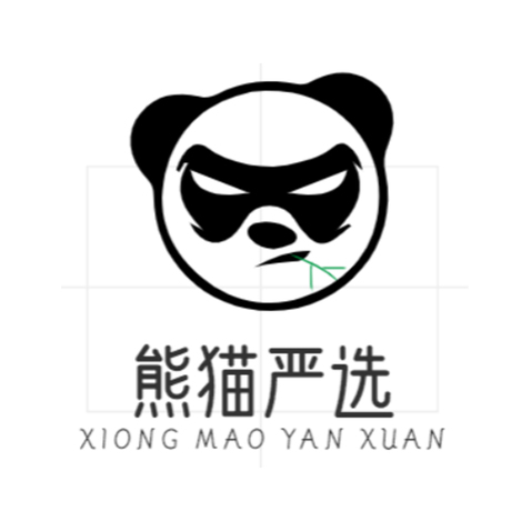 熊猫严选logo设计