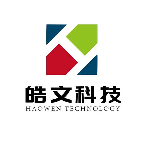 皓文科技logo设计